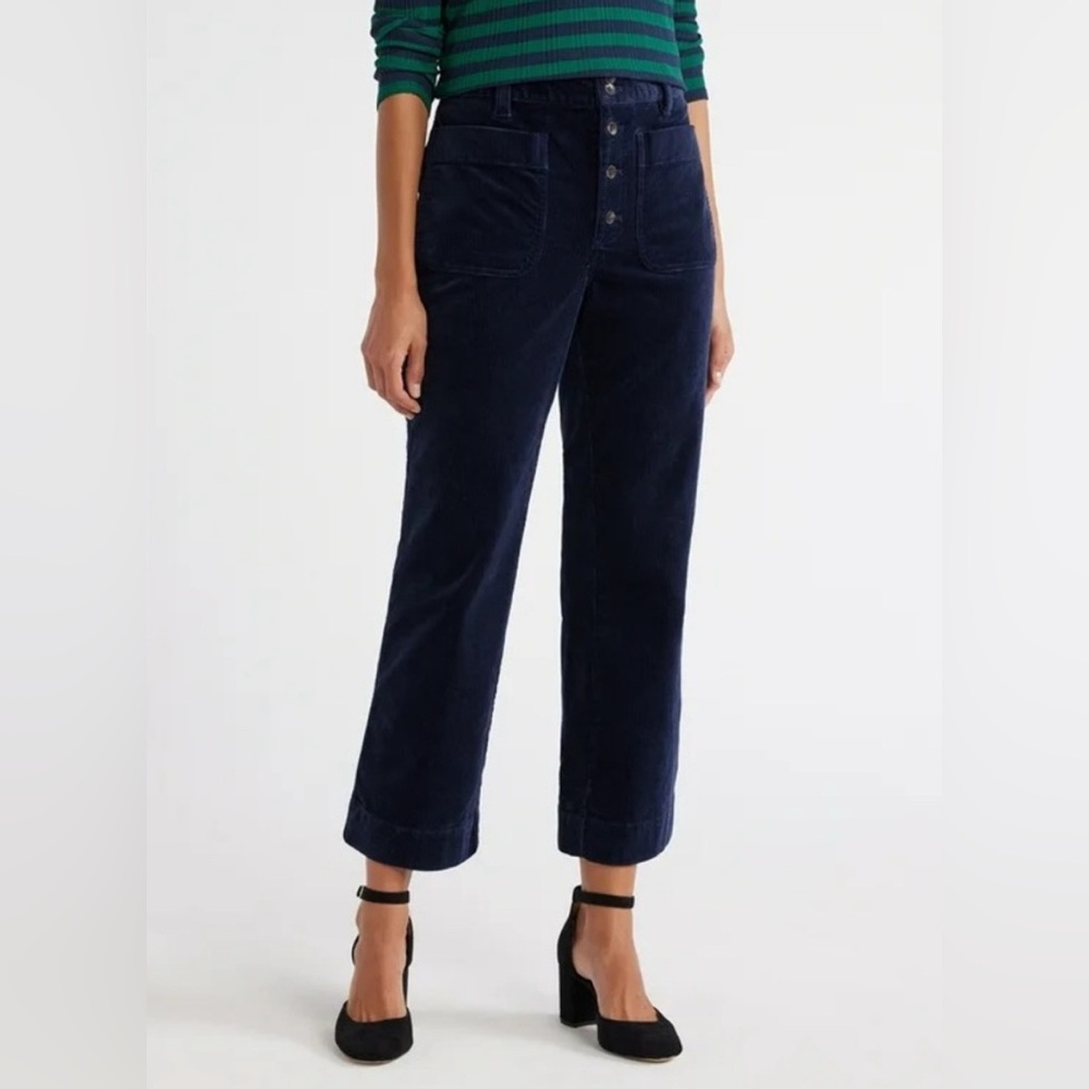 Free Assembly Corduroy Cropped Pants Size 12
